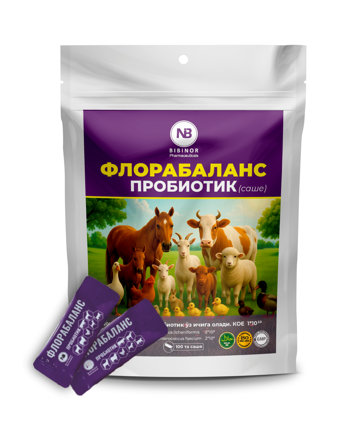 Florabalans Probiotic (large) — BIBINOR veterinary product
