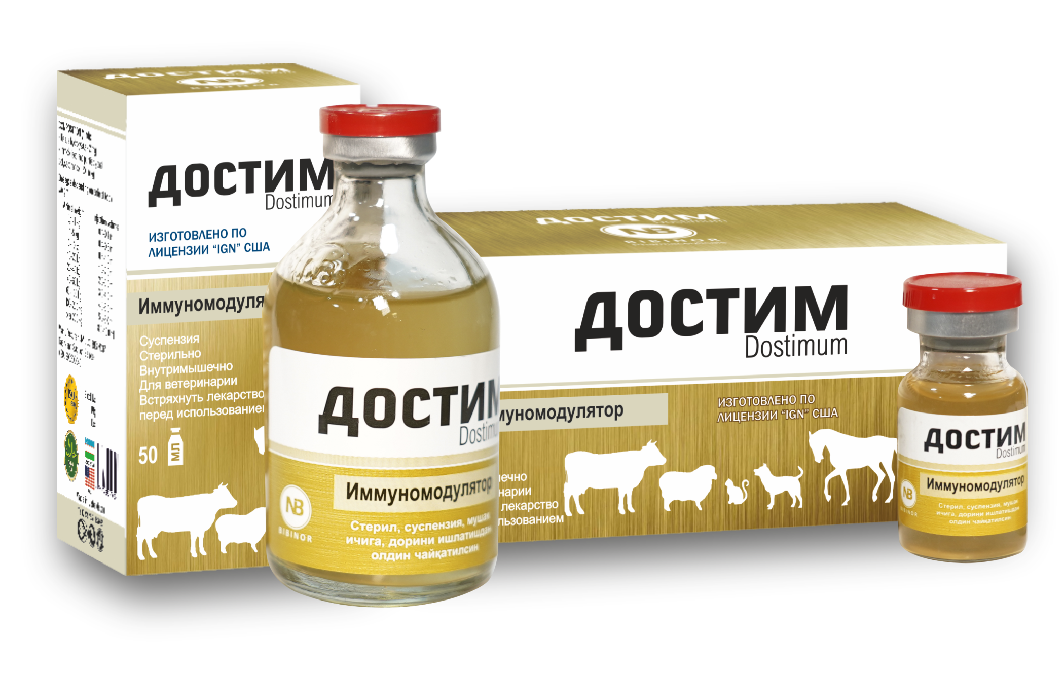 DOSTIM — BIBINOR veterinary product